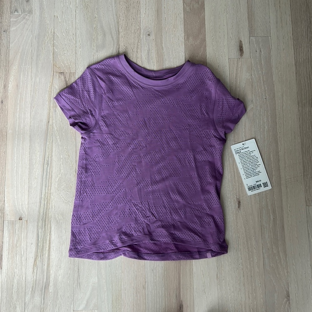 Purple lululemon top new with tags